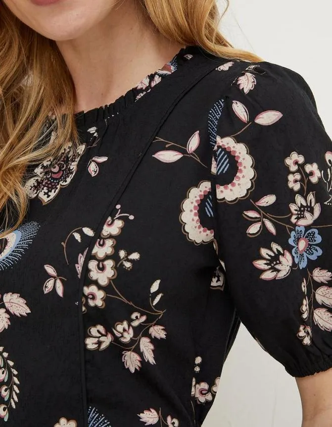Fatface Dresses Shaney Fall Floral Dress Black 8211 Women