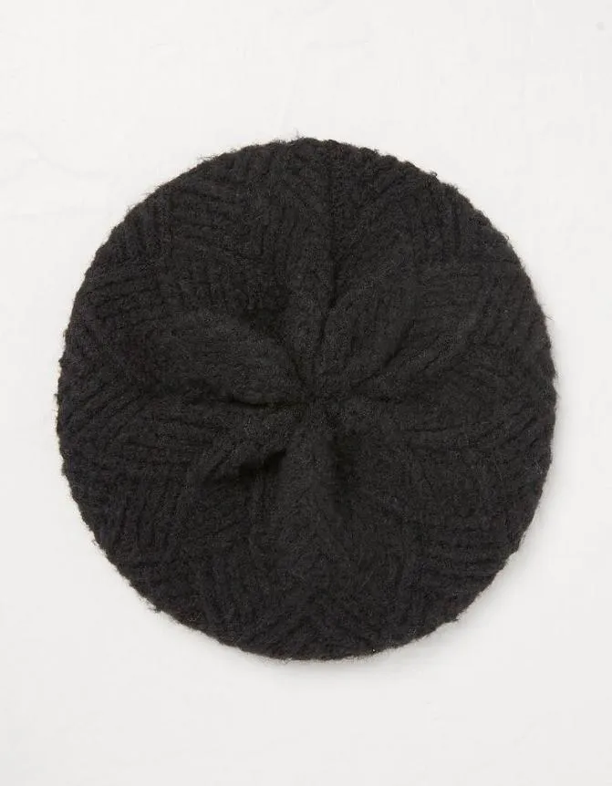 Fatface Hats Black Beret Black 8211 Women