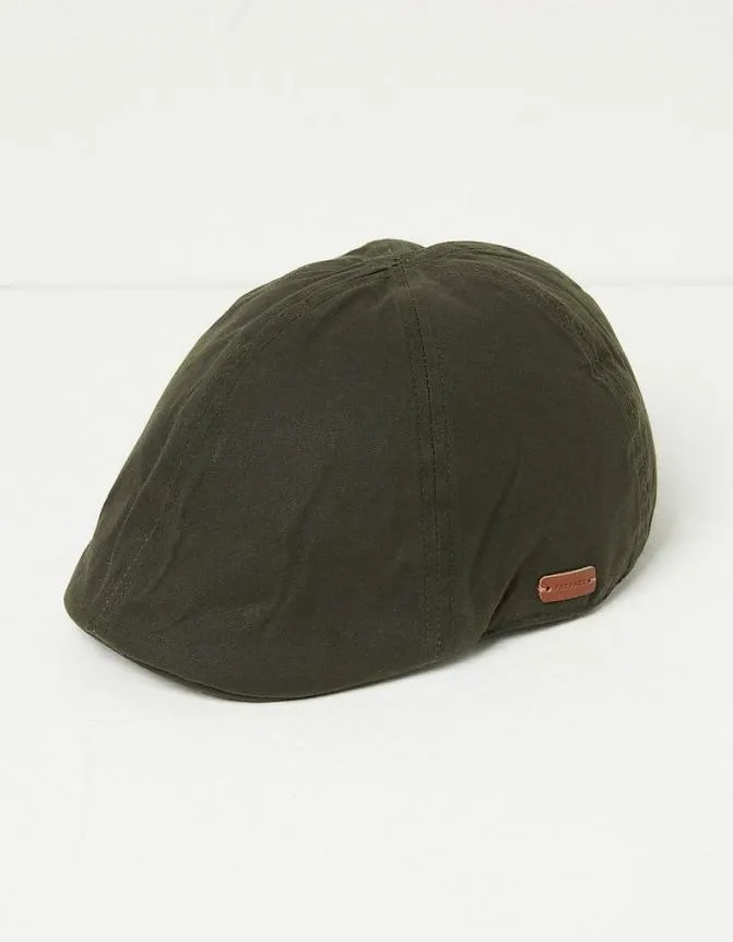 Fatface Hats Wax Duck Bill Cap Khaki Green 8211 Men