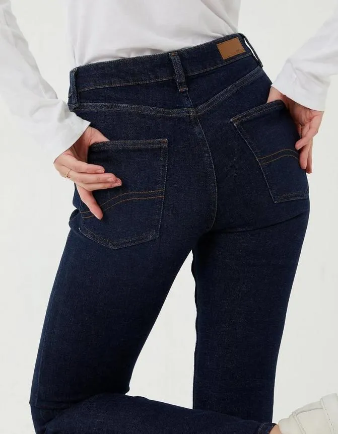 Fatface Jeans and Dungarees Sway Slim Leg Comfort Stretch Jeans Dark Blue 8211 Women Fatface Jeans and Dungarees Sway Slim Leg Comfort Stretch Jeans Dark Blue 8211 Women