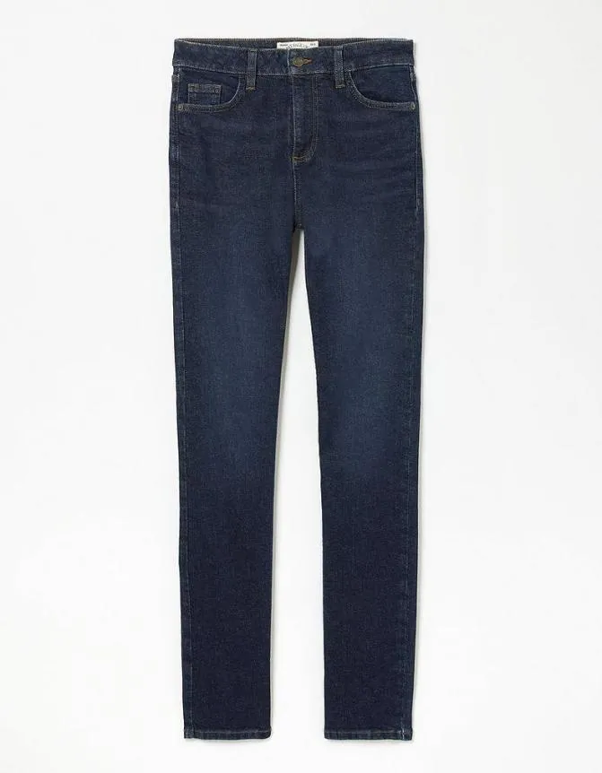 Fatface Jeans and Dungarees Sway Slim Leg Comfort Stretch Jeans Dark Blue 8211 Women