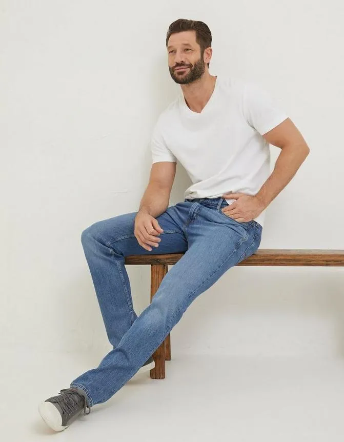 Fatface Jeans Slim Authentic Wash Jeans Denim 8211 Men