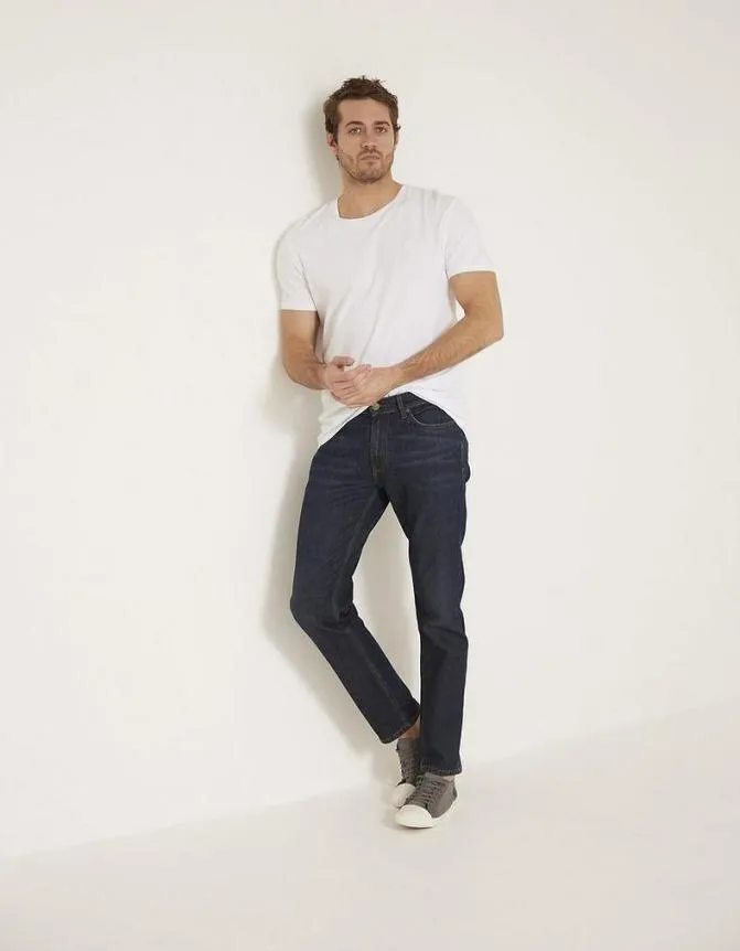 Fatface Jeans Slim Dark Vintage Wash Jeans Denim 8211 Men