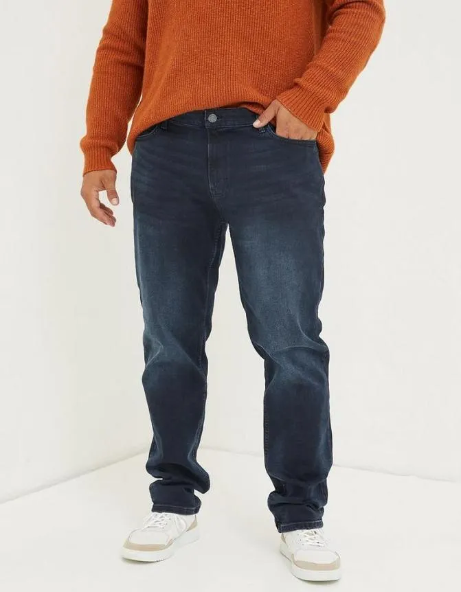 Fatface Jeans Slim Fit Jeans Dark Denim 8211 Men