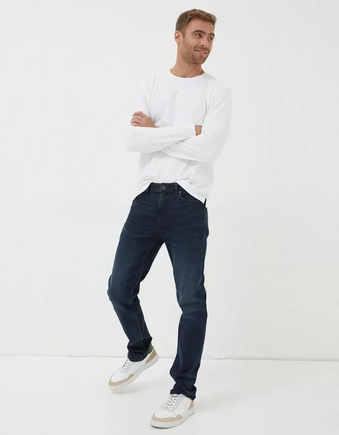 Fatface Jeans Slim Fit Jeans Dark Denim 8211 Men