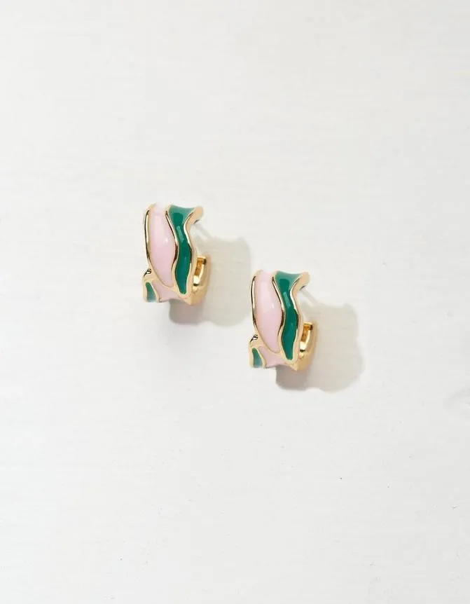 Fatface Jewellery Colour Wave Hoop Earrings Multi 8211 Women