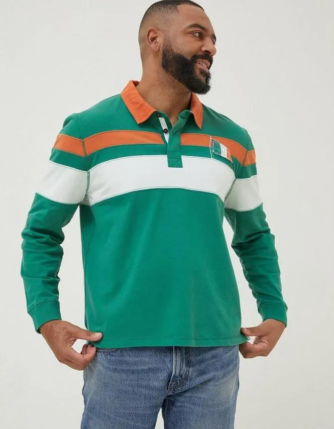 Fatface Rugby Shirts Ireland Rugby Shirt Green 8211 Men