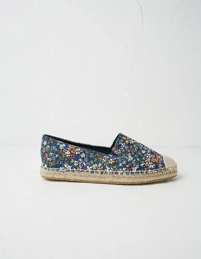 Fatface Sandals Maggie Printed Espadrilles Navy 8211 Women