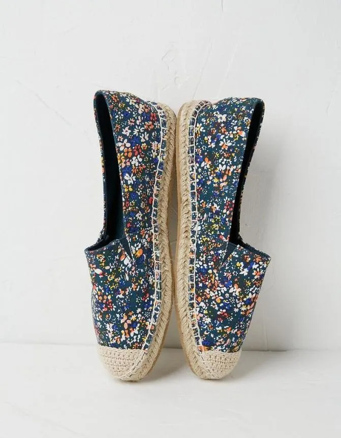 Fatface Sandals Maggie Printed Espadrilles Navy 8211 Women