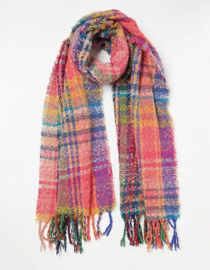 Fatface Scarves Pippa Check Scarf Multi 8211 Women