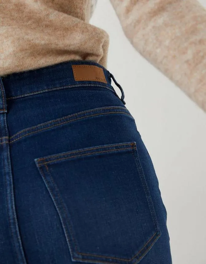 Fatface Skirts Hope Denim Skirt Mid Blue 8211 Women