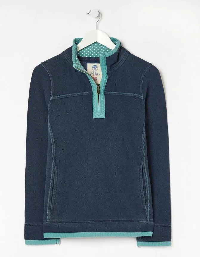 Fatface Sweatshirts and Hoodies Airlie Sweat Navy 8211 Women