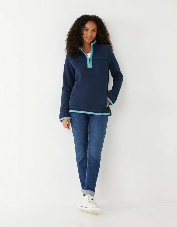 Fatface Sweatshirts and Hoodies Airlie Sweat Navy 8211 Women