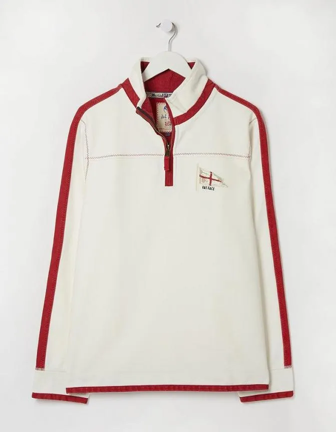 Fatface Sweatshirts and Hoodies Nation Airlie England Sweat White 8211 Men