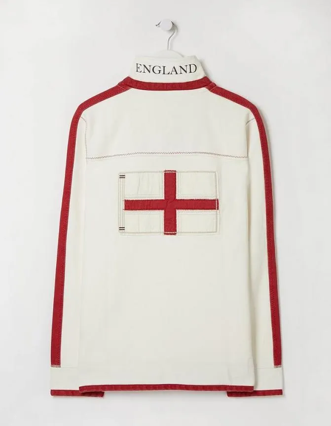 Fatface Sweatshirts and Hoodies Nation Airlie England Sweat White 8211 Men