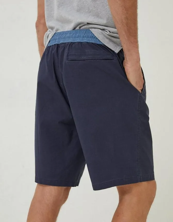 Fatface Swimwear Camber Plain Swim Shorts Navy 8211 Men
