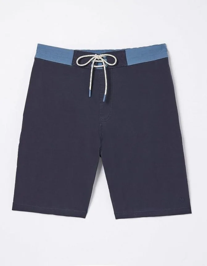 Fatface Swimwear Camber Plain Swim Shorts Navy 8211 Men