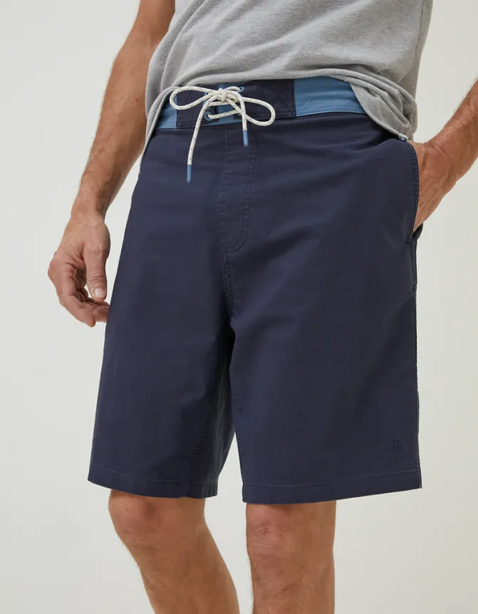 Fatface Swimwear Camber Plain Swim Shorts Navy 8211 Men