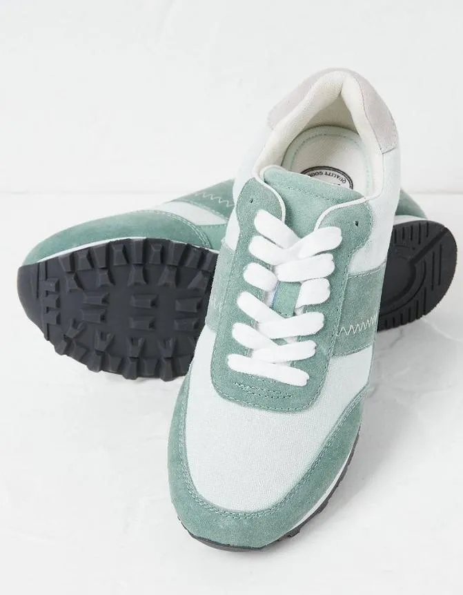 Fatface Trainers Georgia Colour Block Runner Trainers Green 8211 Women