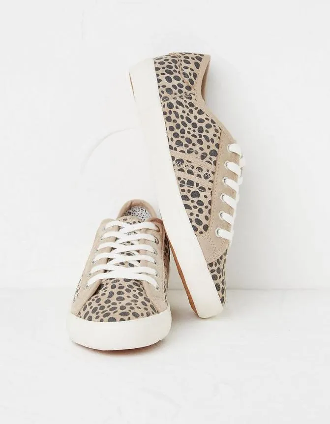 Fatface Trainers Harlow Animal Print Lace Up Trainers Natural 8211 Women