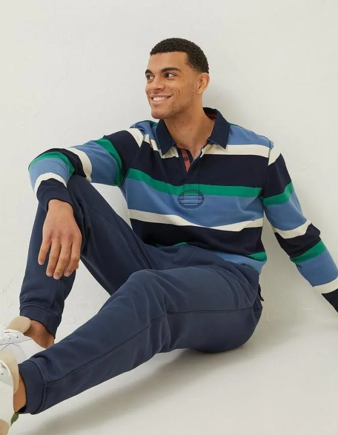 Fatface Trousers and Chinos Cambourne Joggers Navy 8211 Men