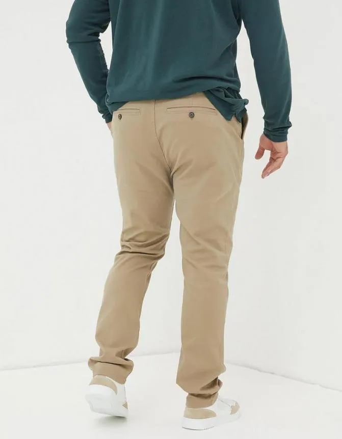 Fatface Trousers and Chinos Heyshott Slim Textured Chinos Dark Stone 8211 Men