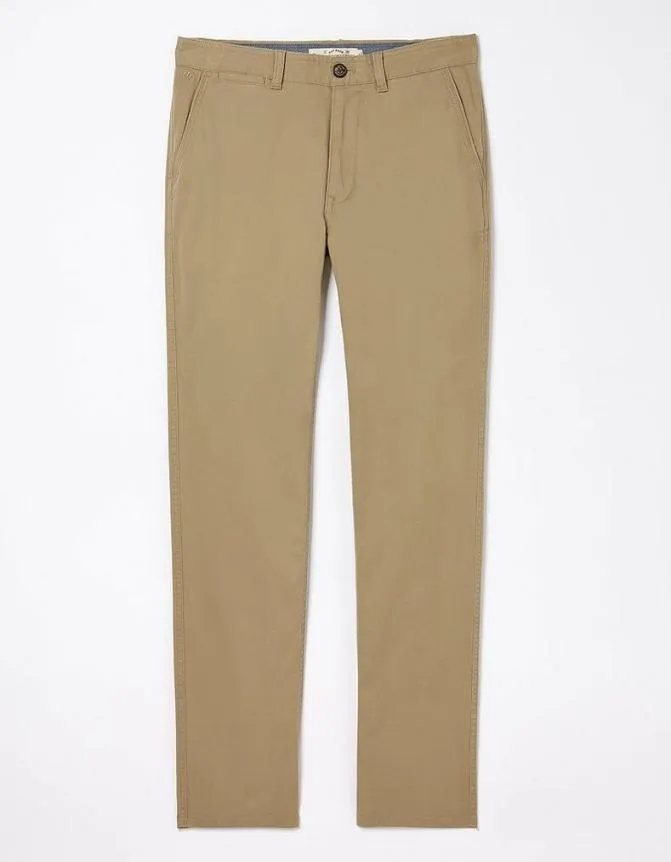Fatface Trousers and Chinos Heyshott Slim Textured Chinos Dark Stone 8211 Men