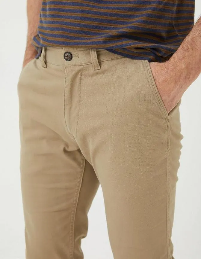 Fatface Trousers and Chinos Heyshott Slim Textured Chinos Dark Stone 8211 Men