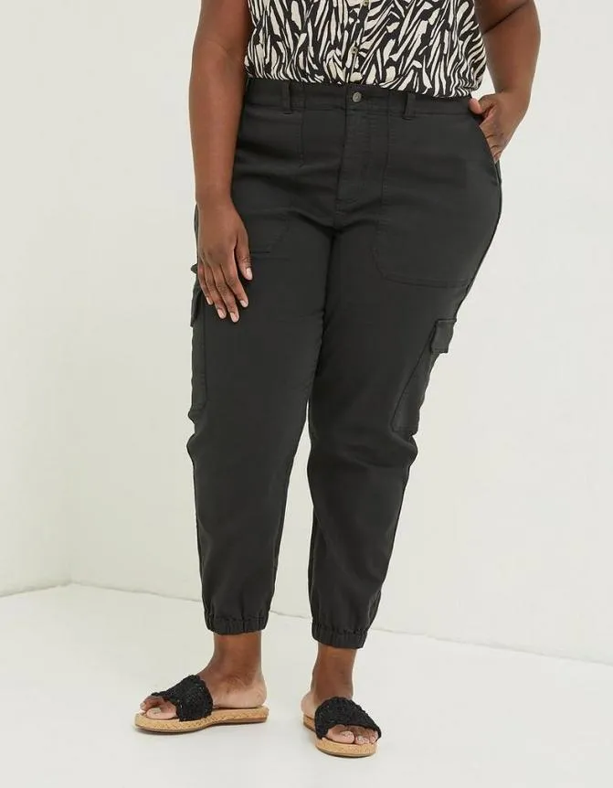 Fatface Trousers and Leggings Hythe Cargo Trouser Black 8211 Women