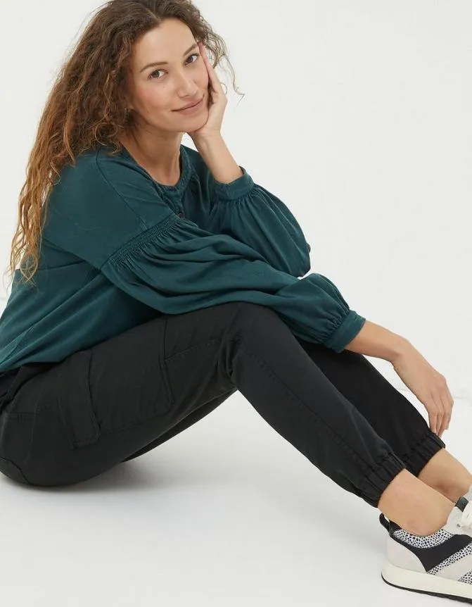 Fatface Trousers and Leggings Hythe Cargo Trouser Black 8211 Women