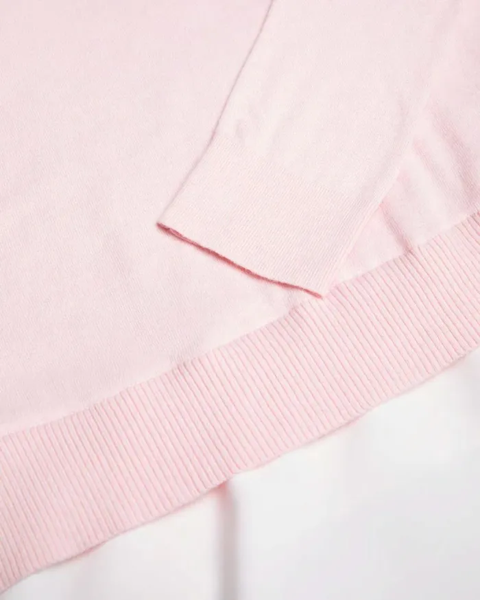 Floral Collar Mockable Sweater Pink Women Ted Baker Sweaters Floral Collar Mockable Sweater Pink Women Ted Baker Sweaters