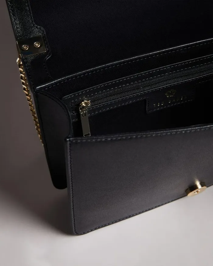 Flower Eyelet Cross Body Bag Black Women Ted Baker Bags