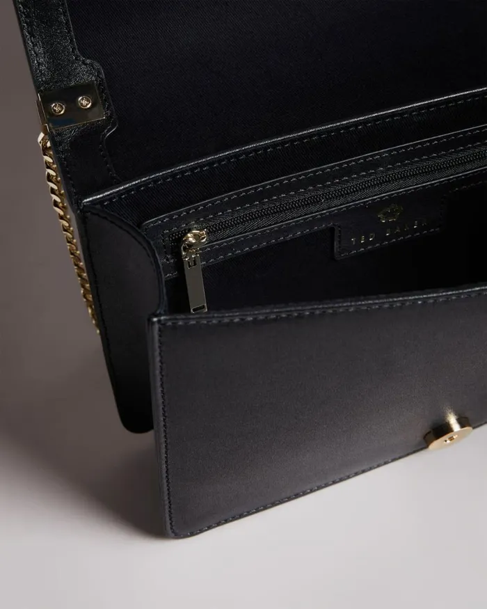 Flower Eyelet Cross Body Bag Black Women Ted Baker Bags