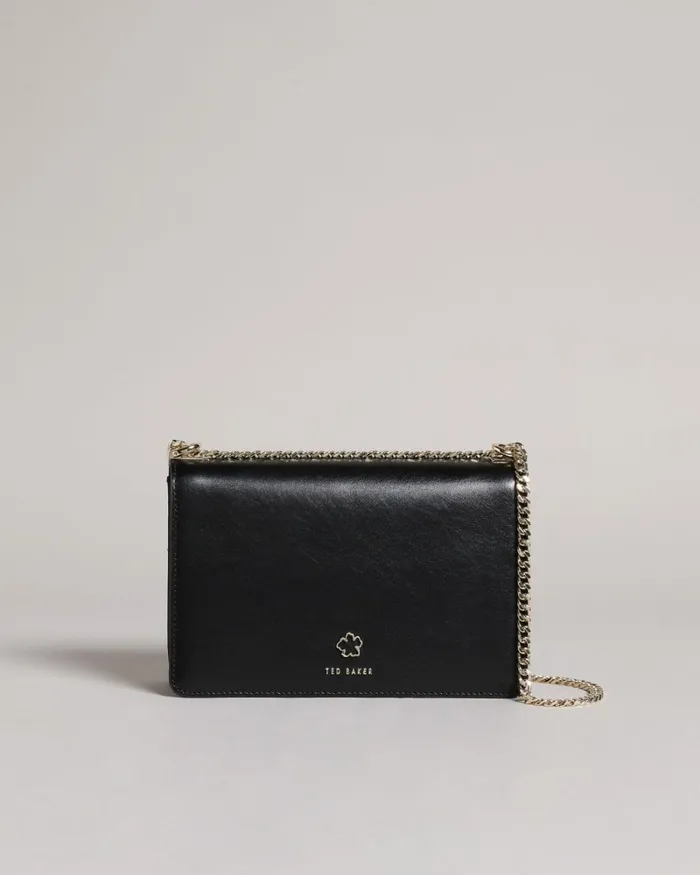 Flower Eyelet Cross Body Bag Black Women Ted Baker Bags