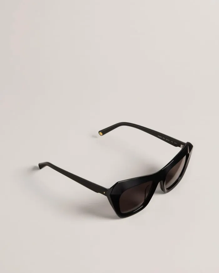 Geometric Cat Eye Sunglasses Black Women Ted Baker Sunglasses Geometric Cat Eye Sunglasses Black Women Ted Baker Sunglasses