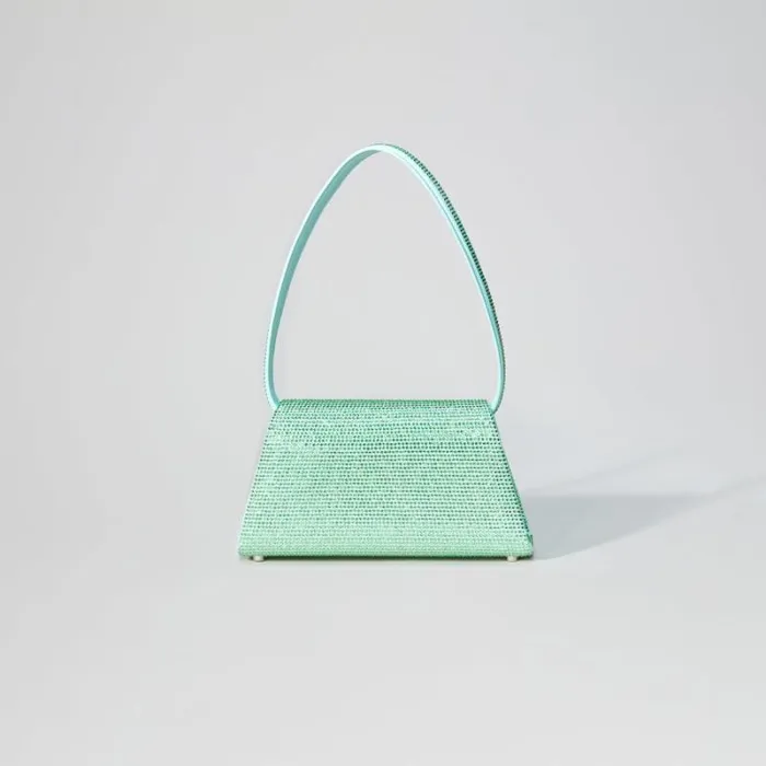 Handbags Woman SelfPortrait Aqua Rhinestone Bow Mini Shoulder Bag Handbags Woman SelfPortrait Aqua Rhinestone Bow Mini Shoulder Bag