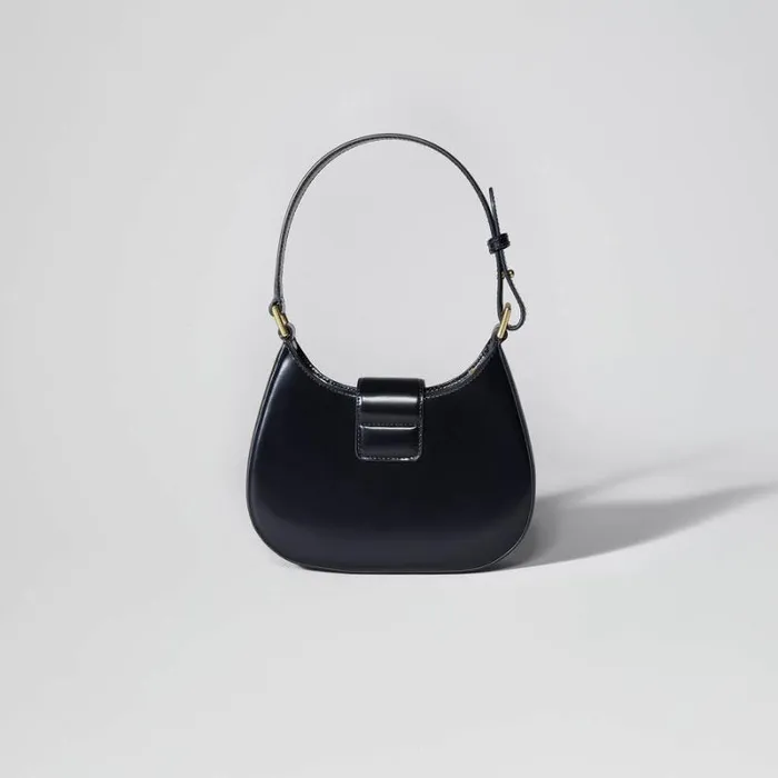 Handbags Woman SelfPortrait Black Crescent Bow Mini Shoulder Bag Handbags Woman SelfPortrait Black Crescent Bow Mini Shoulder Bag