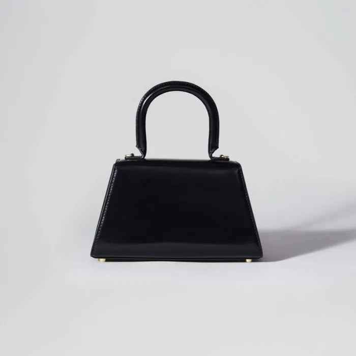 Handbags Woman SelfPortrait Black Crescent Bow Mini Shoulder Bag Handbags Woman SelfPortrait Black Crescent Bow Mini Shoulder Bag