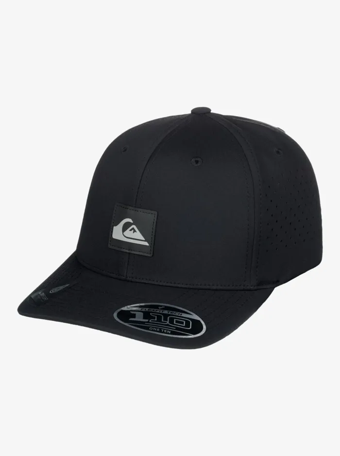 Hats Men Quiksilver Adapted Flexfit Hat Black
