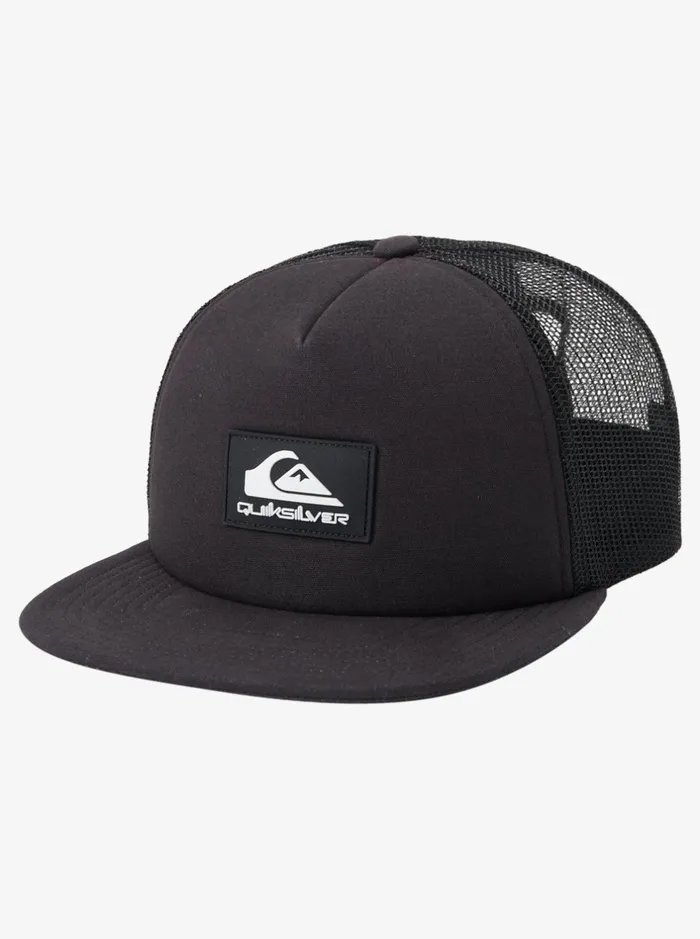 Hats Men Quiksilver Omnipotent Snapback Hat Black