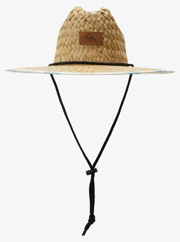 Hats Men Quiksilver Outsider Straw Lifeguard Hat Birch Hats Men Quiksilver Outsider Straw Lifeguard Hat Birch