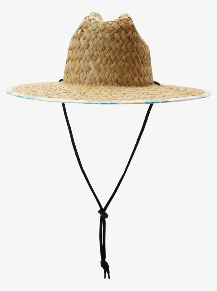 Hats Men Quiksilver Outsider Straw Lifeguard Hat Birch Hats Men Quiksilver Outsider Straw Lifeguard Hat Birch