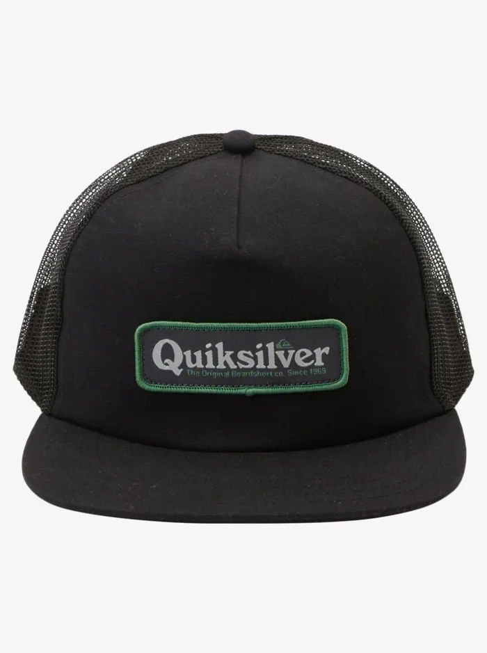 Hats Men Quiksilver Pursey 2 Snapback Hat Black Hats Men Quiksilver Pursey 2 Snapback Hat Black