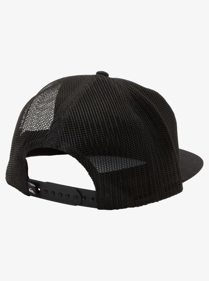 Hats Men Quiksilver Pursey 2 Snapback Hat Black Hats Men Quiksilver Pursey 2 Snapback Hat Black