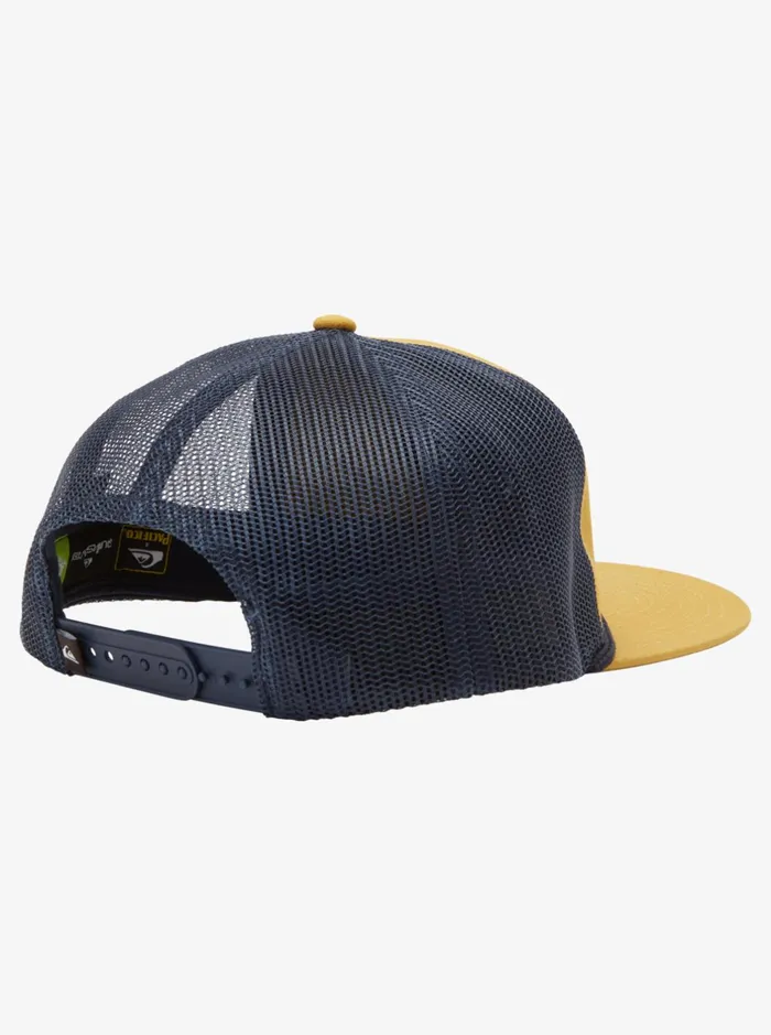Hats Men Quiksilver Quiksilver X Pacifico Cervesa Trucker Hat Goldie