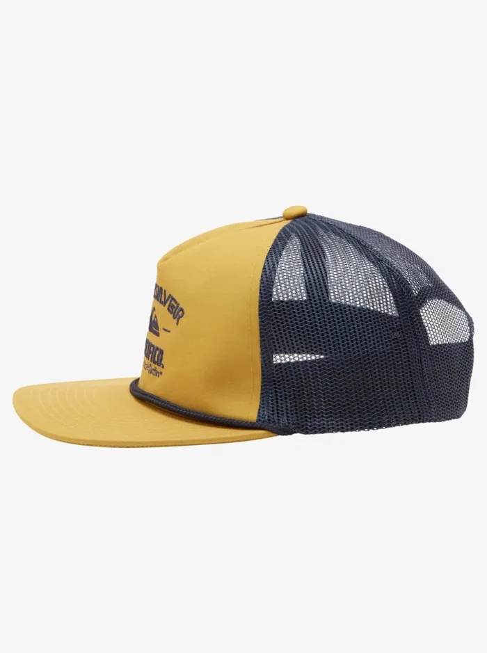 Hats Men Quiksilver Quiksilver X Pacifico Cervesa Trucker Hat Goldie