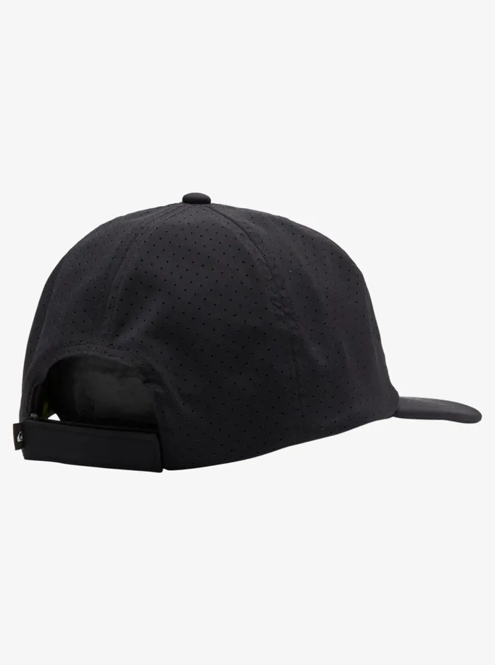 Hats Men Quiksilver St Comp Technical Cap Black Hats Men Quiksilver St Comp Technical Cap Black