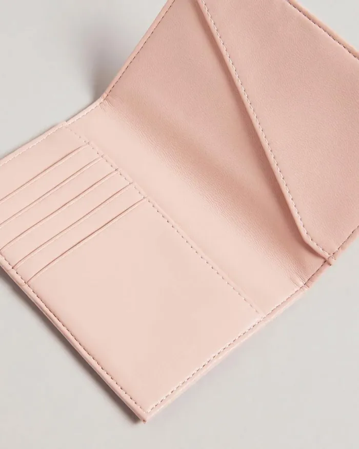 Imitation Croc A5 Travel Wallet Pale Pink Women Ted Baker Wallets and Card Holders Imitation Croc A5 Travel Wallet Pale Pink Women Ted Baker Wallets and Card Holders