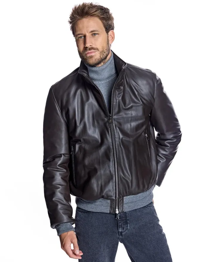 Jackets Men039s Maximilian Reversible Leather Jacket