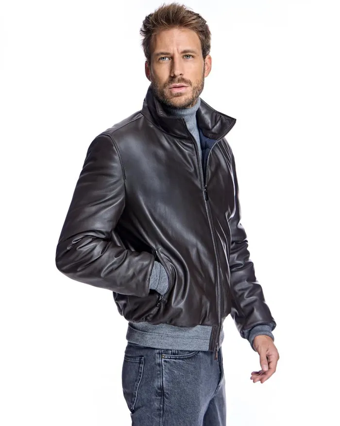 Jackets Men039s Maximilian Reversible Leather Jacket
